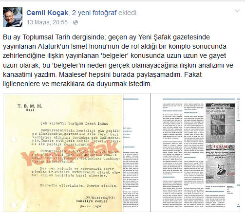 Star'ın tarihçi yazarı noktayı koydu: Yeni Şafak'ın çay lekeli belgeleri sahte! - Resim : 2