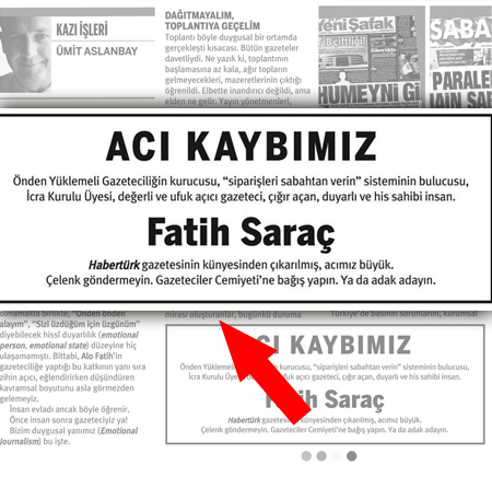 Taraf Fatih Saraç'la böyle dalga geçti! Acı kaybımız! - Resim : 1