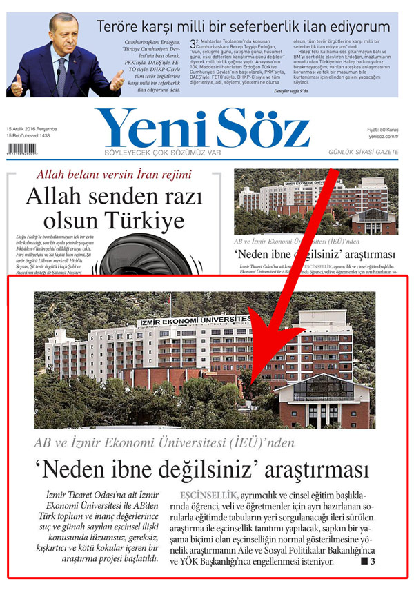 İslamcı gazeteyi kızdıran araştırma: Neden i.ne değilsiniz? - Resim : 1